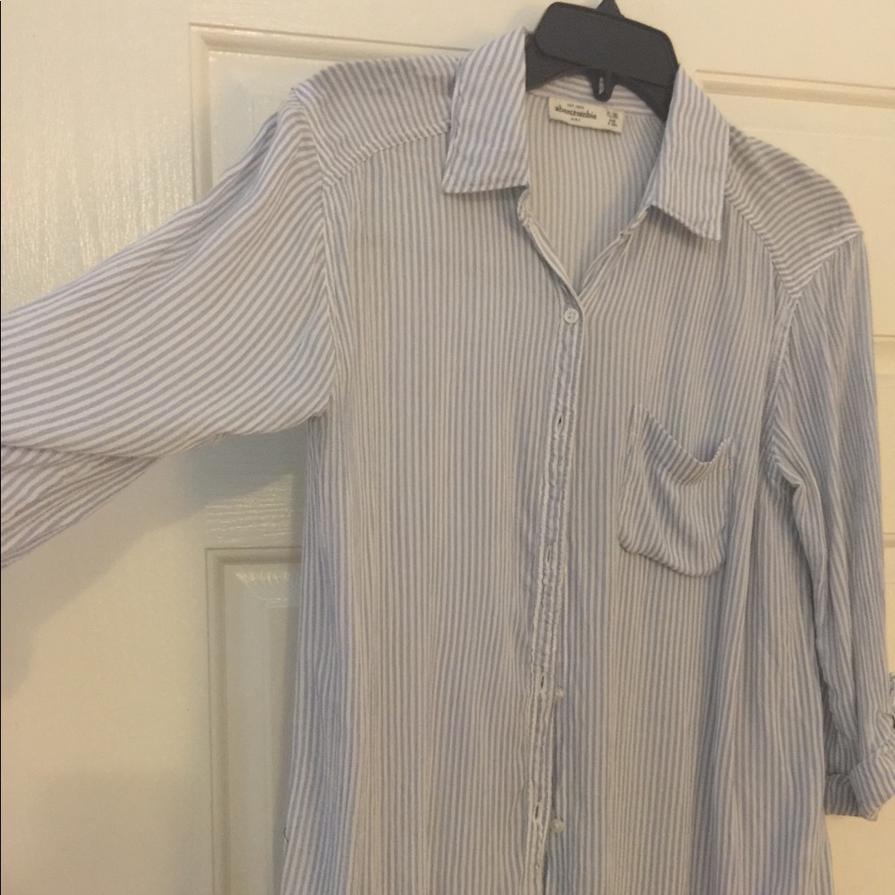 Abercrombie kids button down shirt